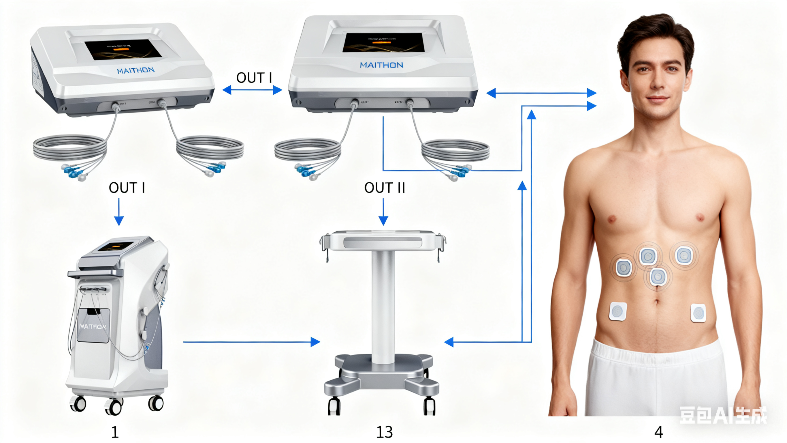 中频胃肠治疗仪 图片 2